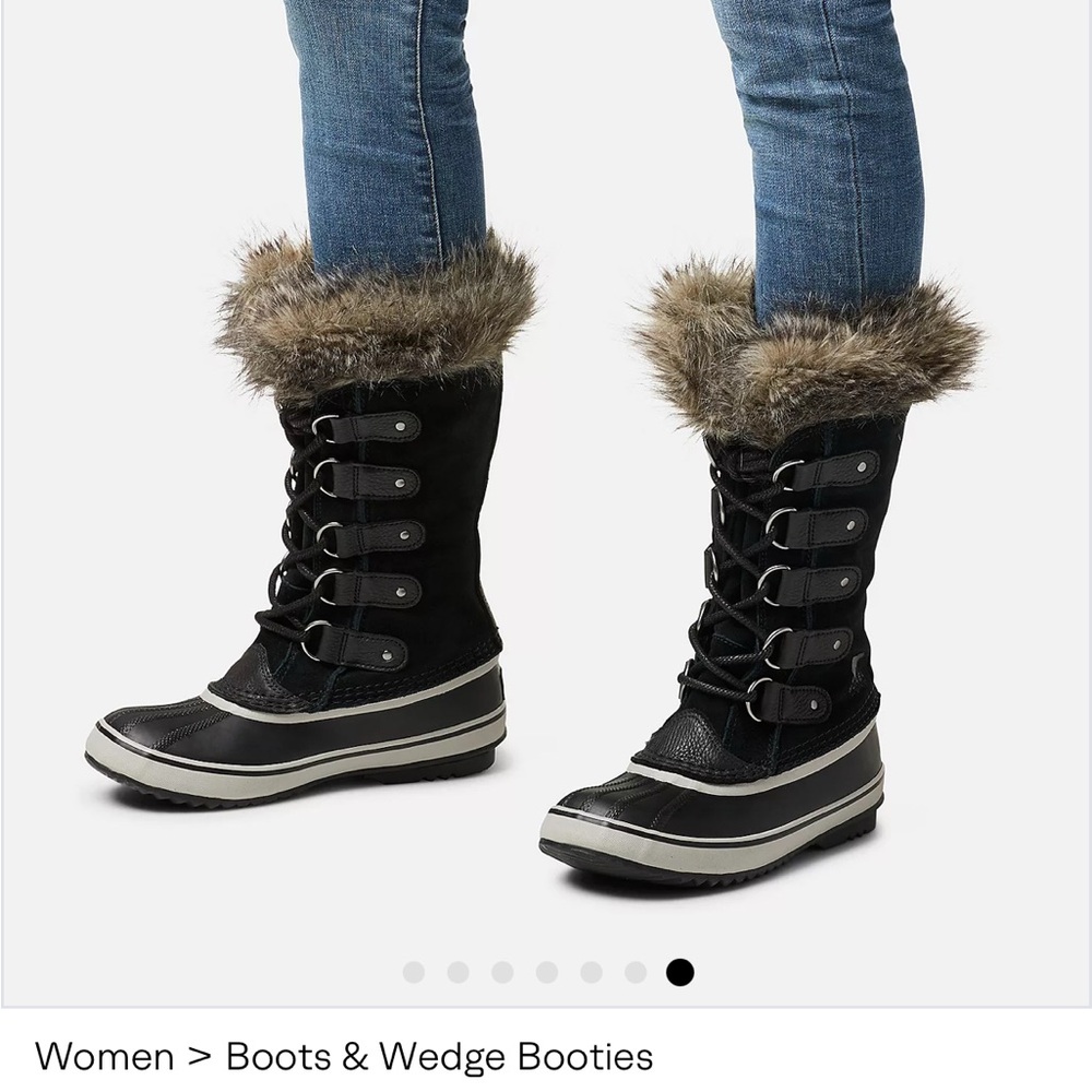 Sorel Women's Joan of Arctic black boot